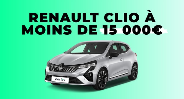 Renault Clio à moins de 15 000 €
