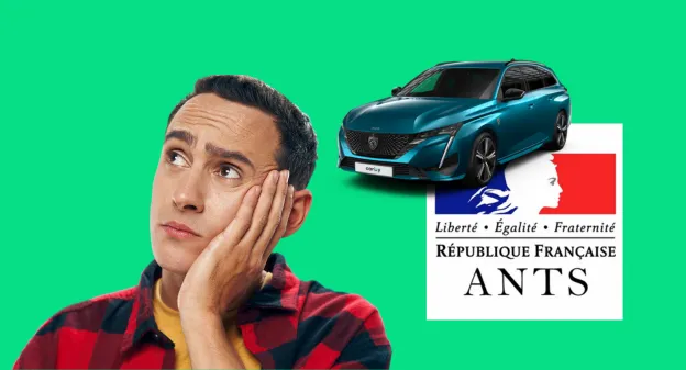 personne qui se questionne sur la vente ANTS d'une voiture