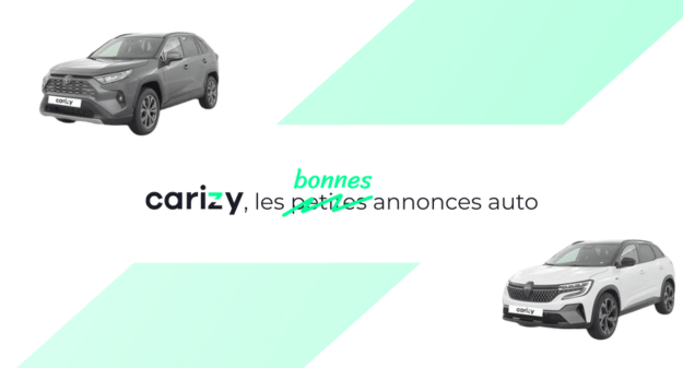 Australe et RAV4 avec logo Carizy
