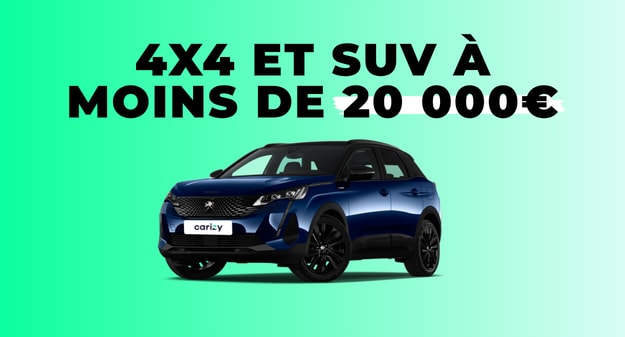4x4 et SUV à moins de 20 000 €