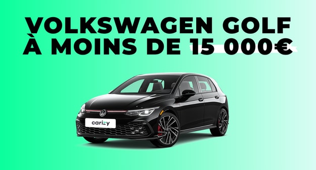 Volkswagen Golf à moins de 15 000 €
